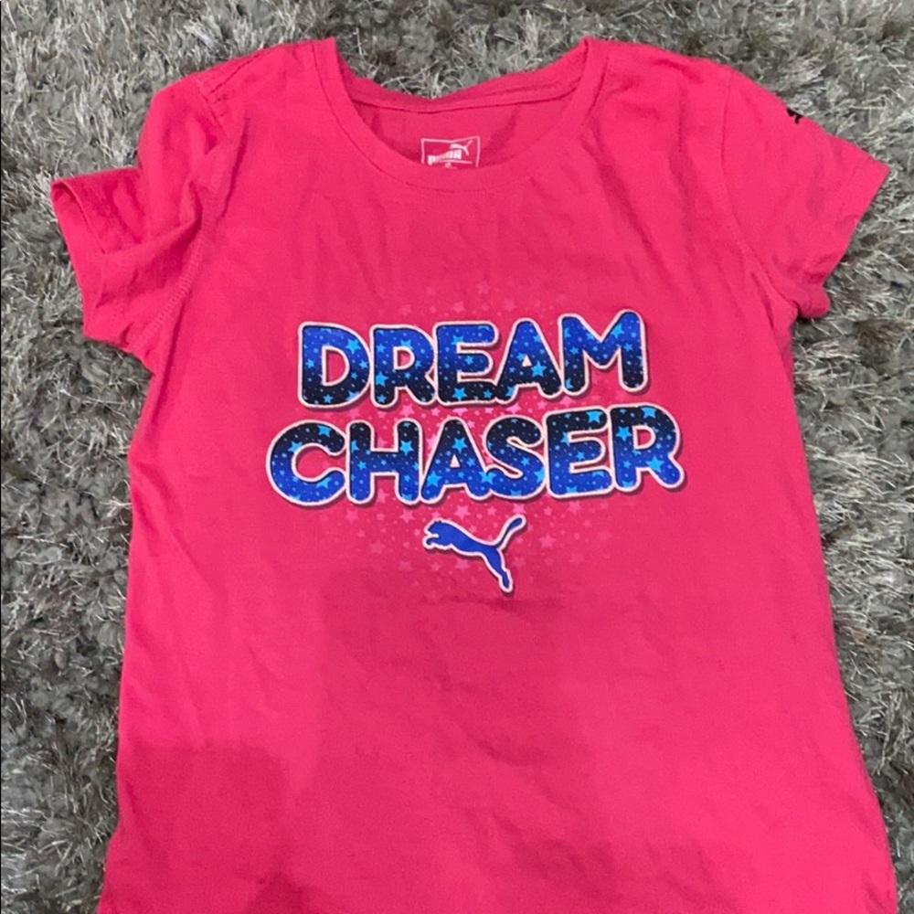 pink puma shirt